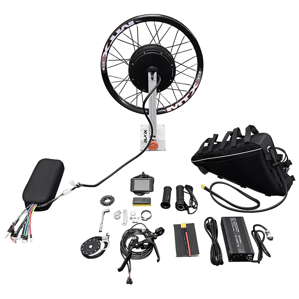 24" 72V 3000W Ebike Conversion Kit