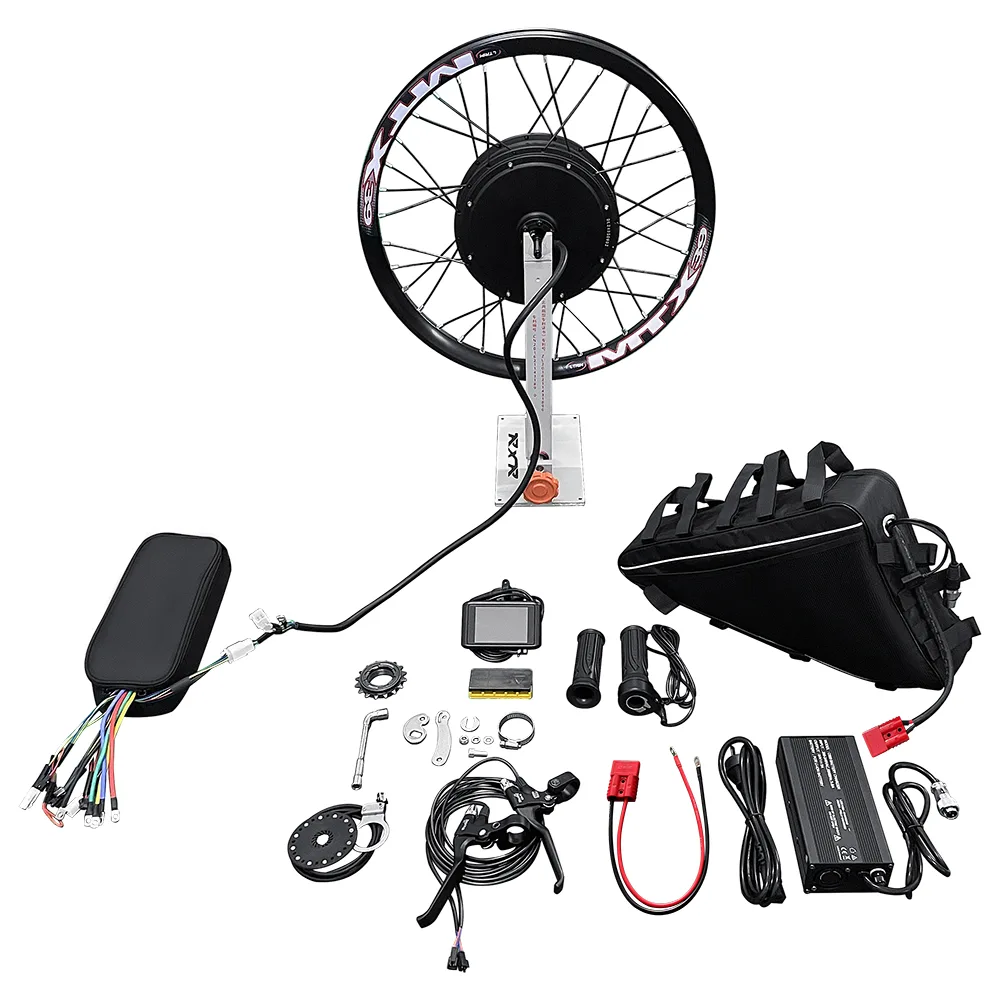 24" 72V 5000W Ebike Conversion Kit