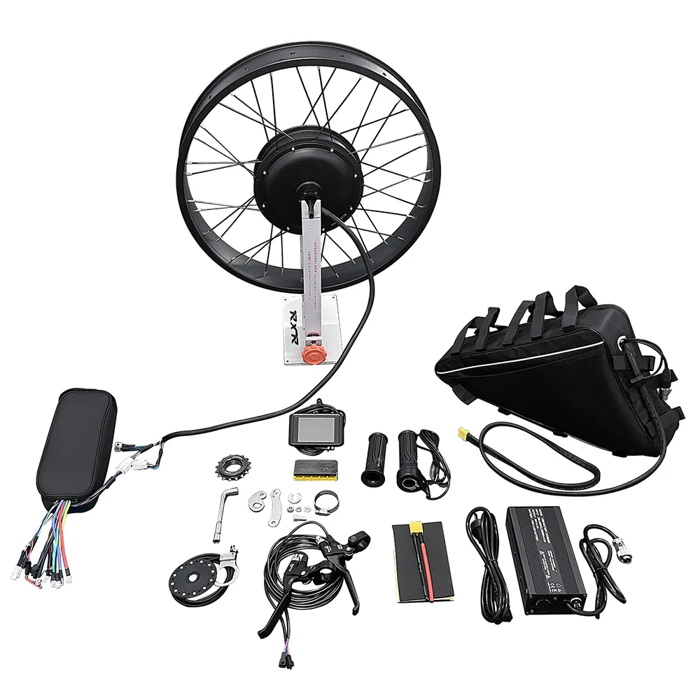 26x4" 72V 3000W Ebike Conversion Kit