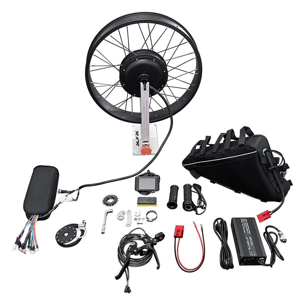 26x4" 72V 5000W Ebike Conversion Kit