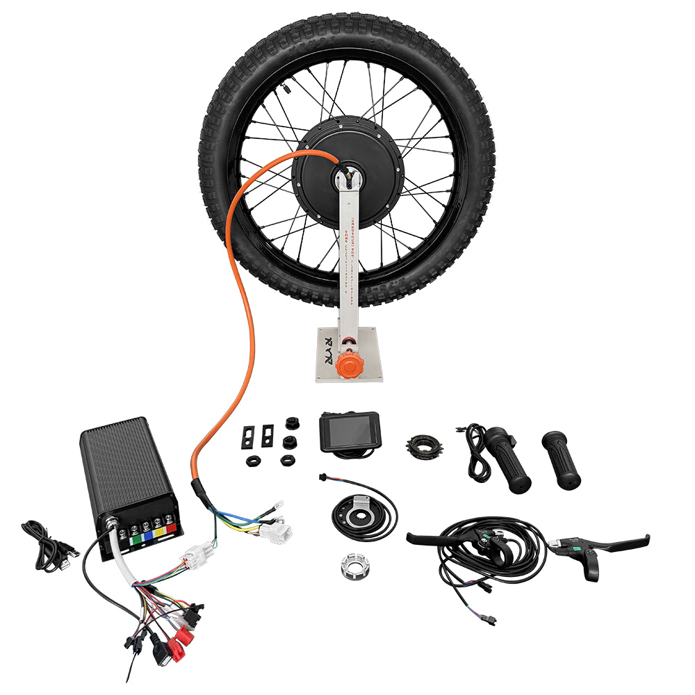 19" 72V 100A 5000W Motorcycle Kit