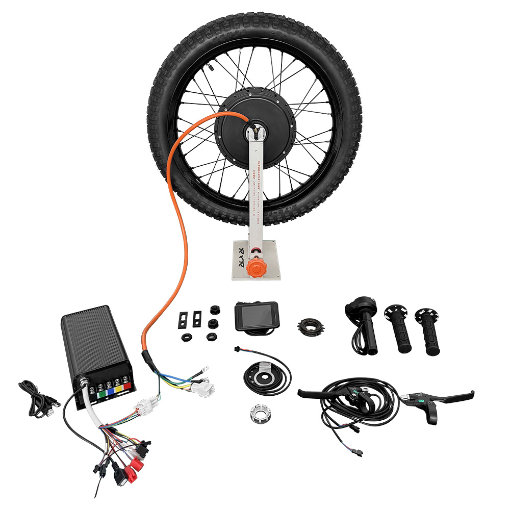 19" 72V 100A 6000W Motorcycle Kit