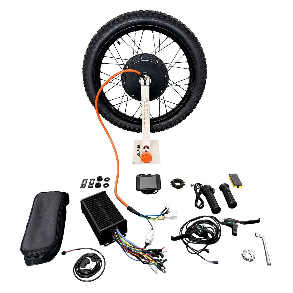19" 72V 80A 3000W Motorcycle Bike Kit