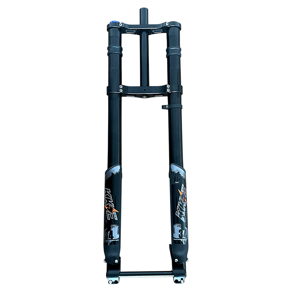 KKE 26x4inch 750mm 150-15mm Enduro Fat Bike Double Air Crown Fork (203mm Travel)