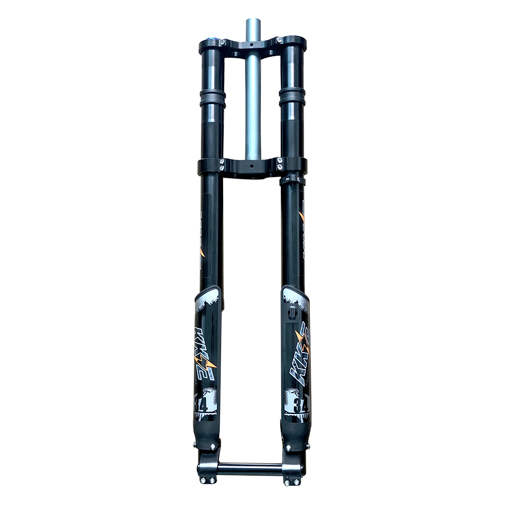 KKE 750mm 110-20mm Enduro Dirt Bike Double Air Crown Fork (203mm Travel)