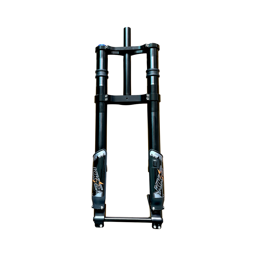 KKE 20x4inch 600mm 135-15mm Enduro Fat Bike Double Air Crown Fork (100mm Travel)
