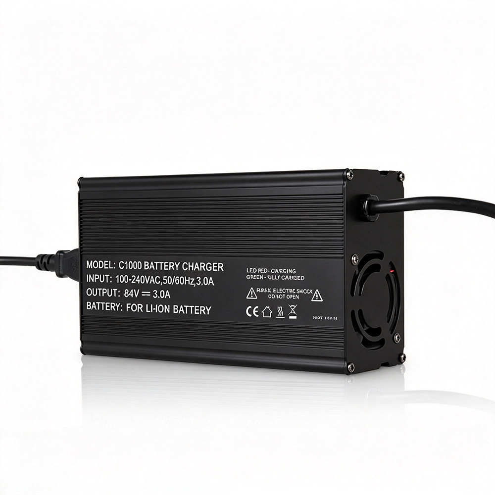 84V 3A Smart Charger For Stealth Bomber Electric Bike - Image 2